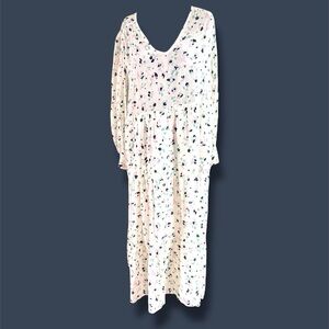 a new day Pastel Speckled Tiered Maxi Dress – Size M